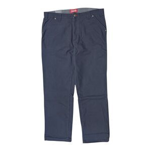 Coleman Men's Extra Warm Durable Canvas Fleece Lined Utility Pant - India Ink